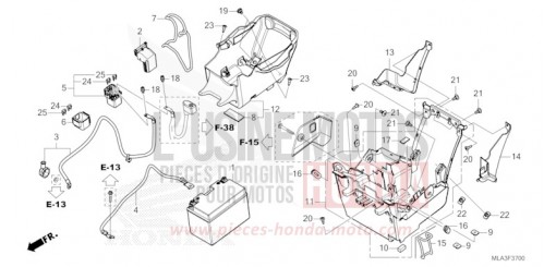 BATTERIE/BOITE UTILITAIRE CMX1100A2P de 2023